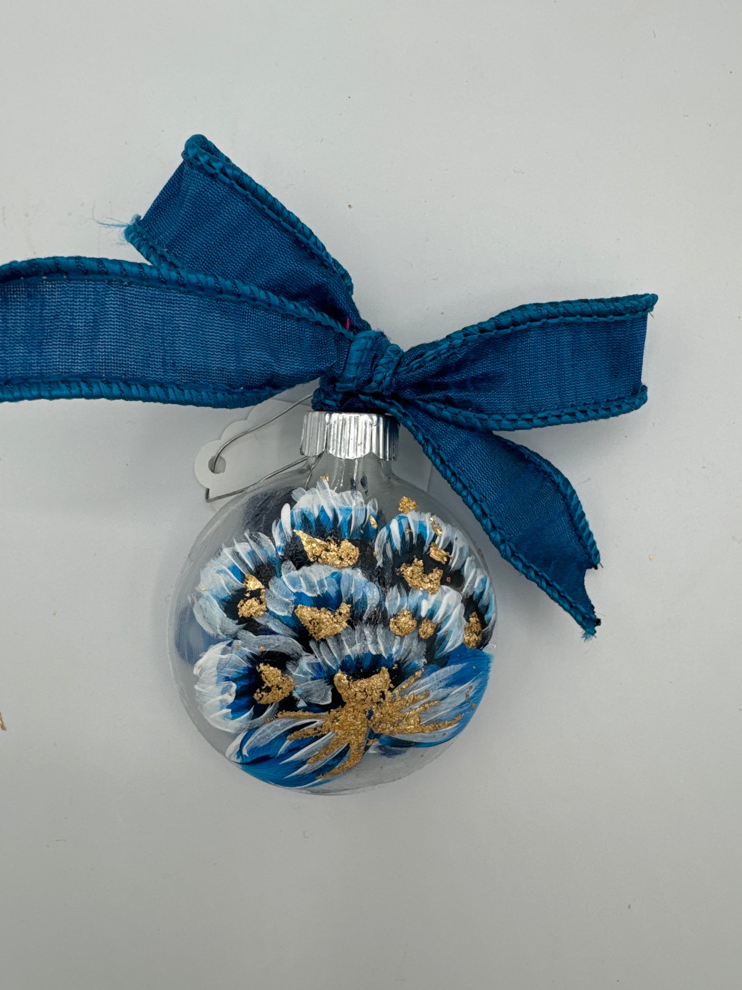 Small Chinoiserie Glass Ornaments