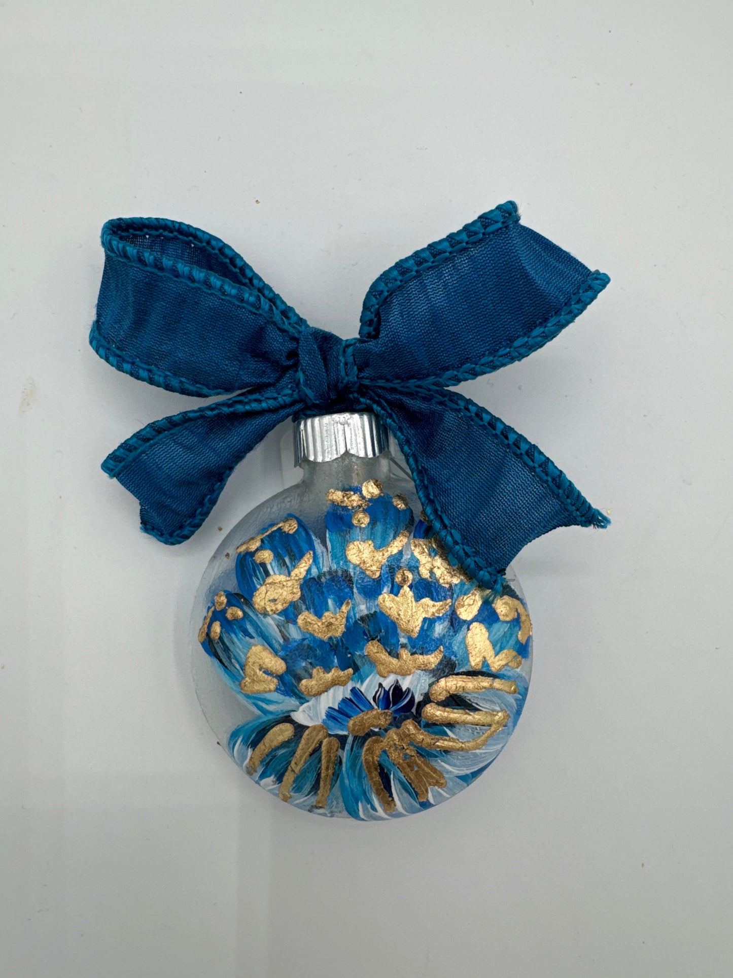 Small Chinoiserie Glass Ornaments