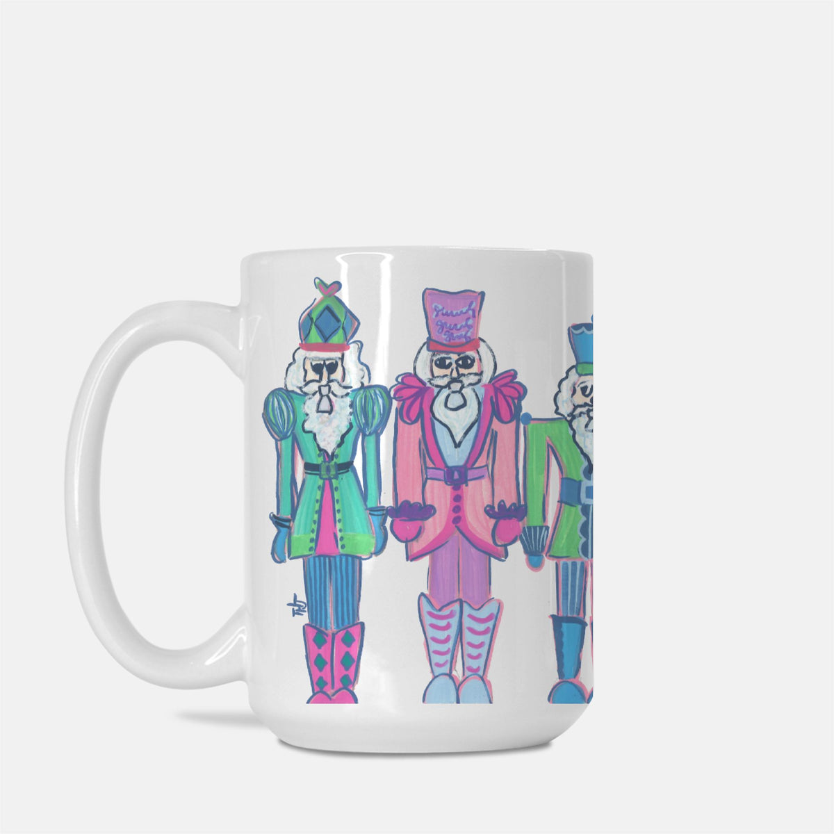 15 oz New Pastel Nutcracker Design