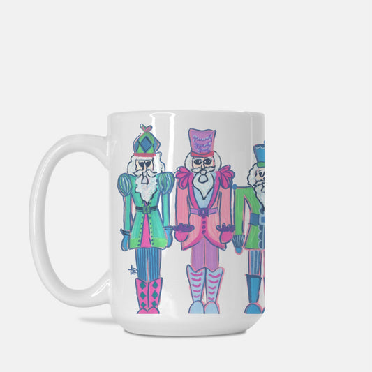 15 oz New Pastel Nutcracker Design