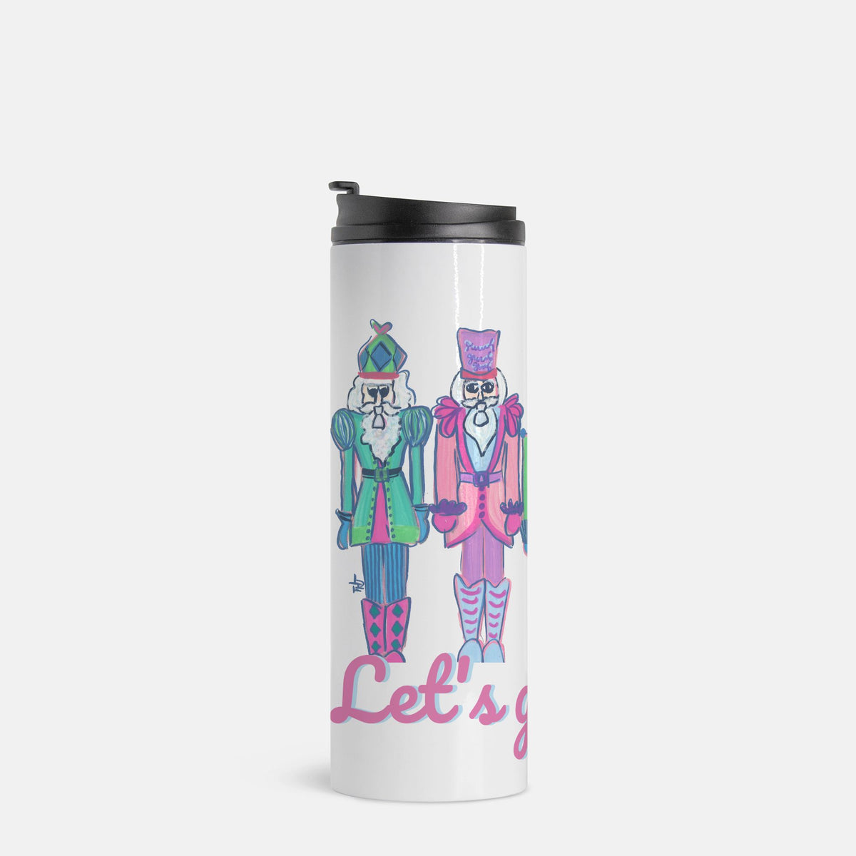 16 oz Nutcracker Tumbler New Pastel Design