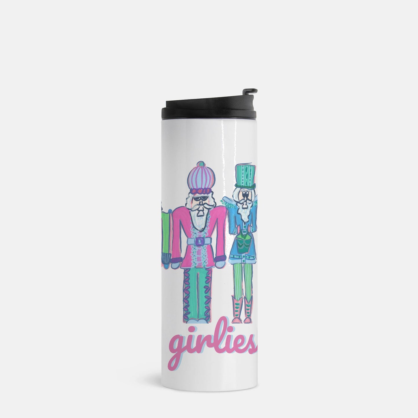 16 oz Nutcracker Tumbler New Pastel Design